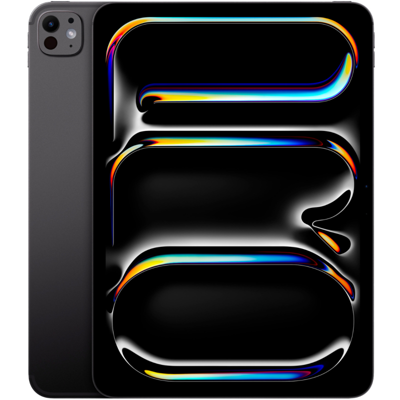 Apple iPad Pro (M4, 2024) 11" Wi-Fi + Cellular 2 ТБ, нанотекстурное стекло, «черный космос»